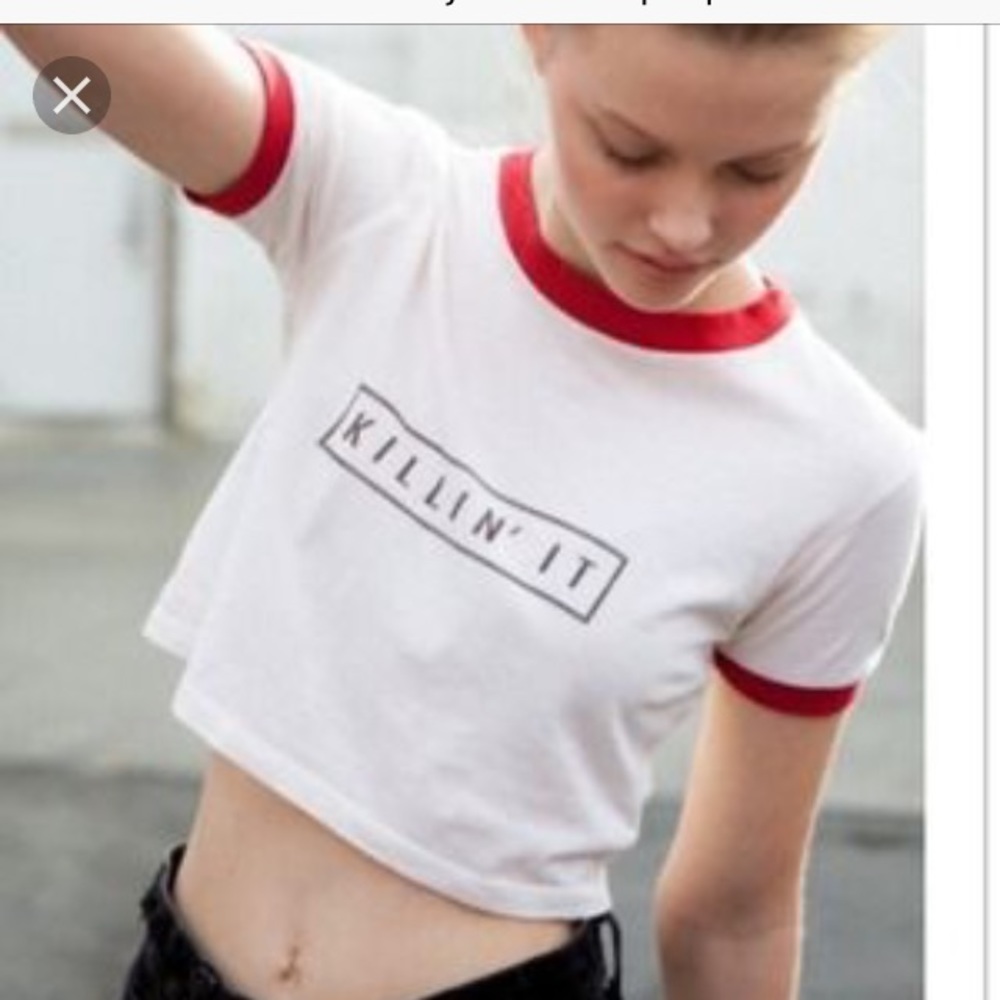 Rare Killin it crop top